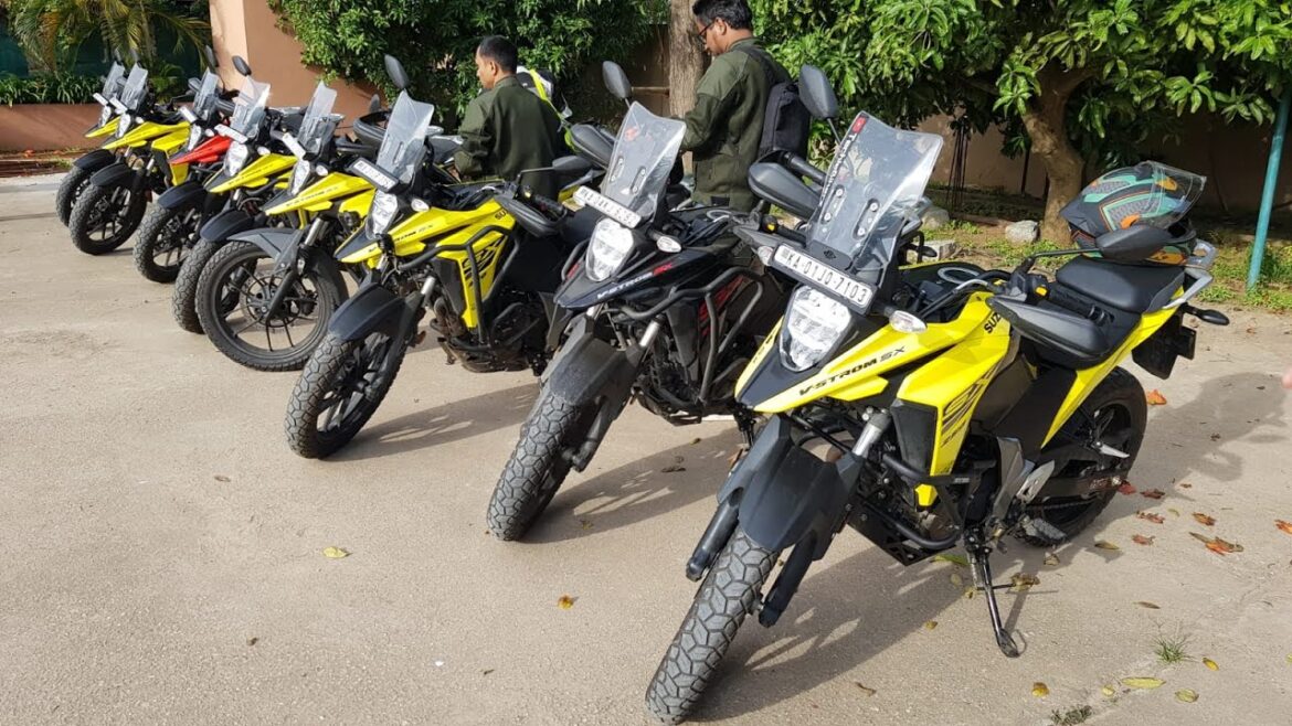 Breakfast Ride by Aryan Suzuki Bangalore | Suzuki V Strom SX 250 | Golden Amoon Resort