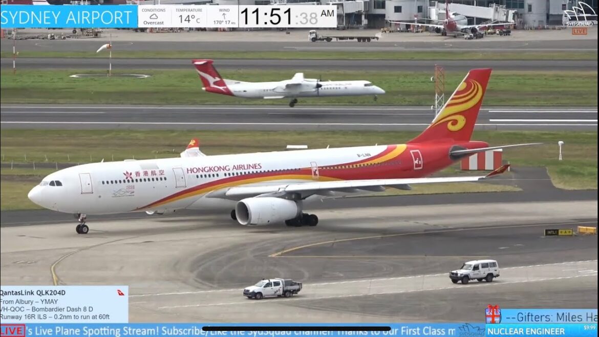 🔴 LIVE Plane Spotting @ Sydney Airport w/ Tim + ATC! 🔴 Live Airport Cam SYD Australia