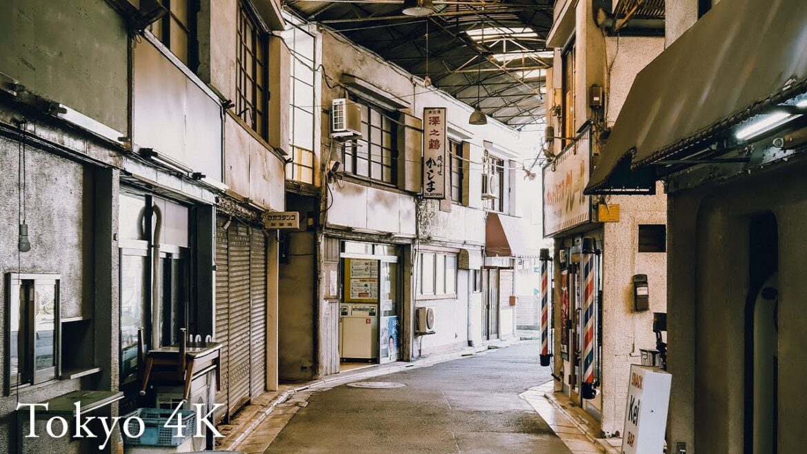 A view of Tokyo that has traveled back in time 1940s. | Japan Travel Vlog | 4K | Photography