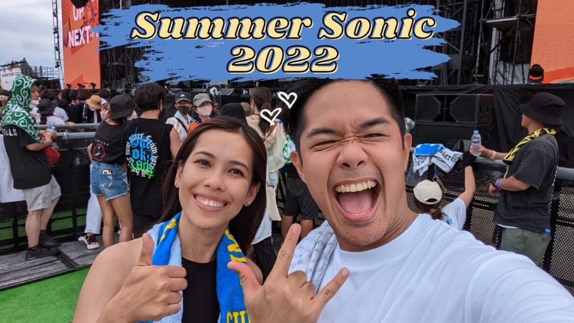 Our First Music Festival Together | Summer Sonic Osaka 2022 ♪ 🎵