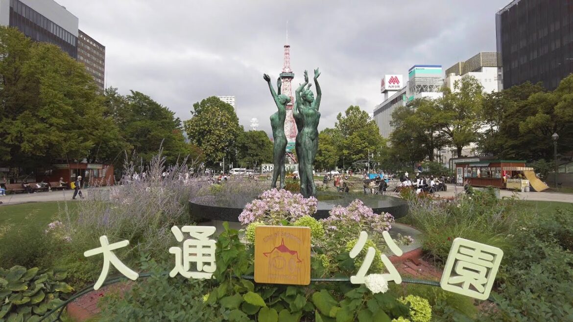 【4K】2022 日本 北海道 札幌 中央区 大通公園 → 札幌駅 散策【Binaural Audio】 【4K】2022 日本 北海道 札幌 中央区 大通公園 → 札幌駅 散策【Binaural Audio】