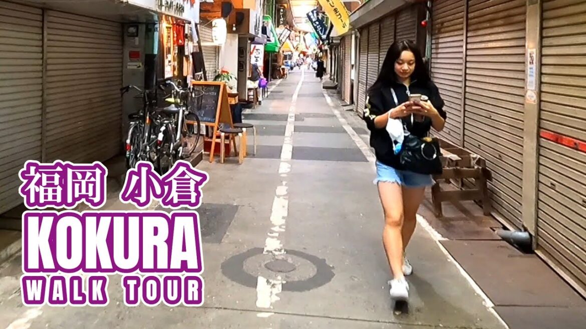 4K 北九州 - いつまでも散歩したくなる都市、小倉の歩き方 | 2022年