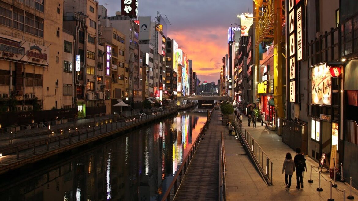 [4K] Osaka Night Walk - Dotonbori Stroll, Japan | 일본 오사카 도톤보리 거리의 야경 산책