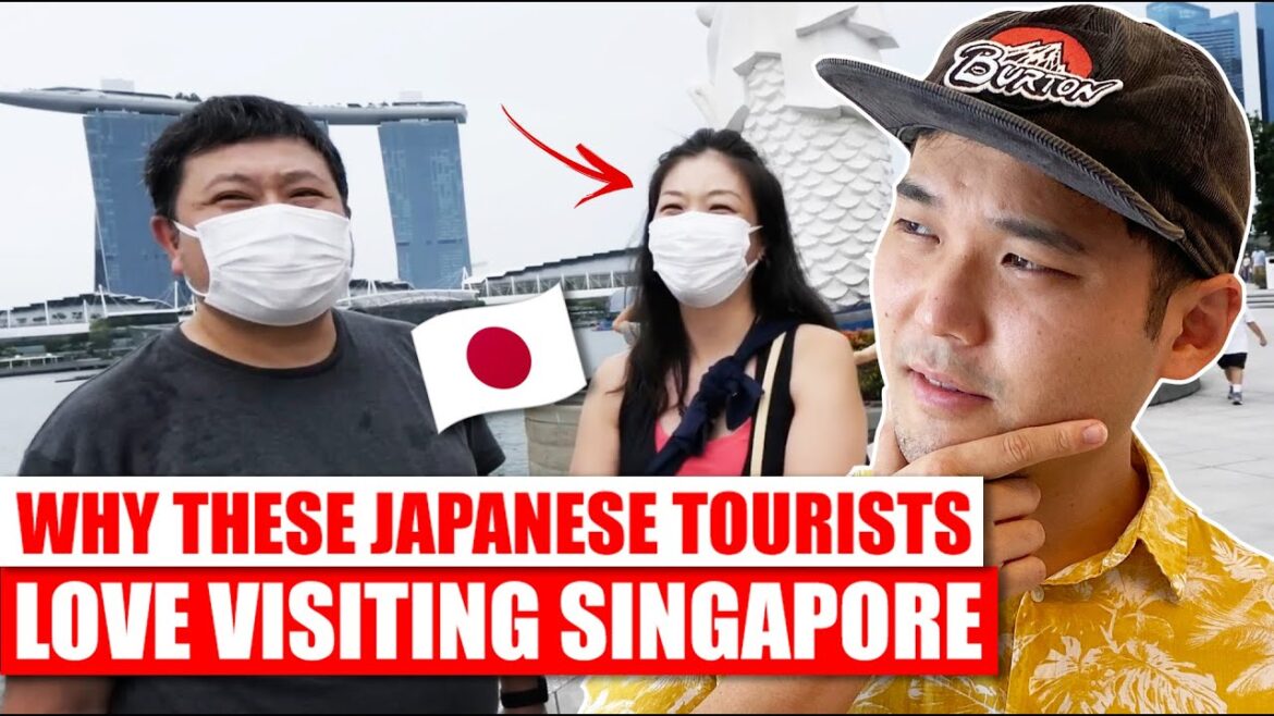I Followed Japanese Tourists in Singapore for a day