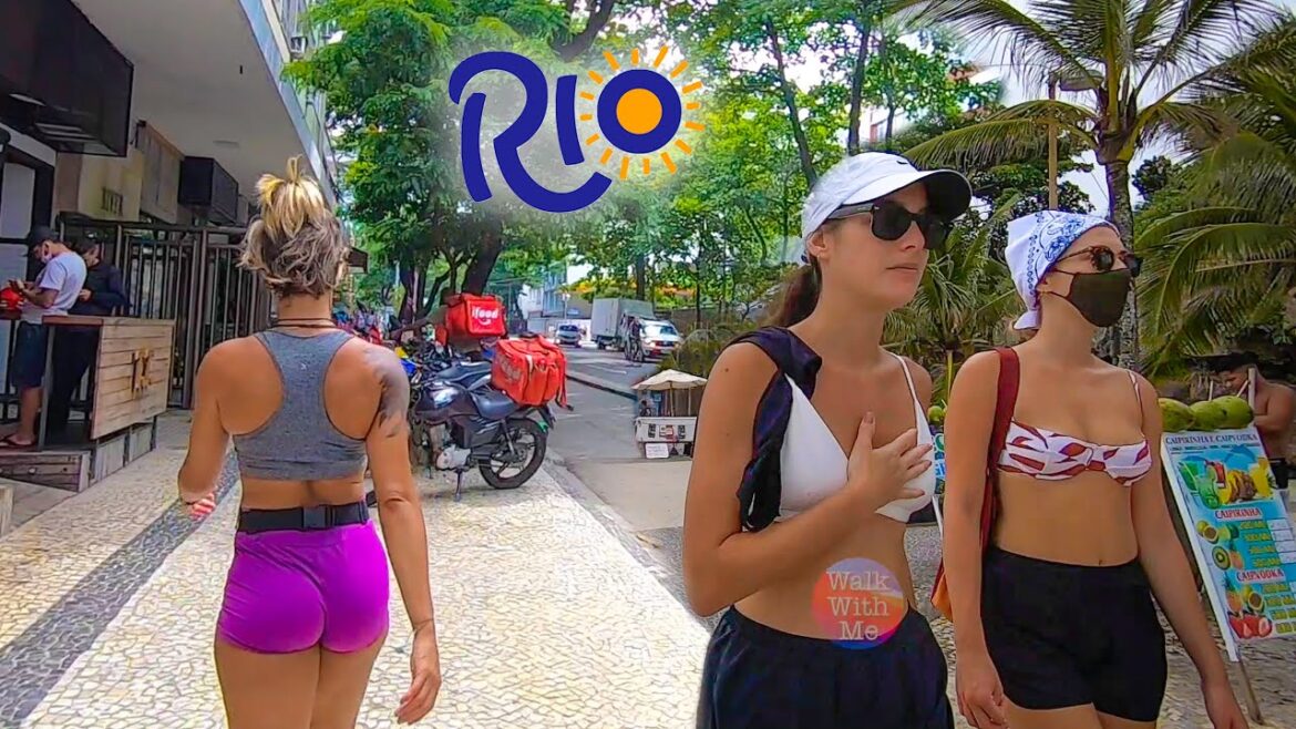 Ipanema 🇧🇷 Walking Tour, Rio de Janeiro Brasil - Walk With Me