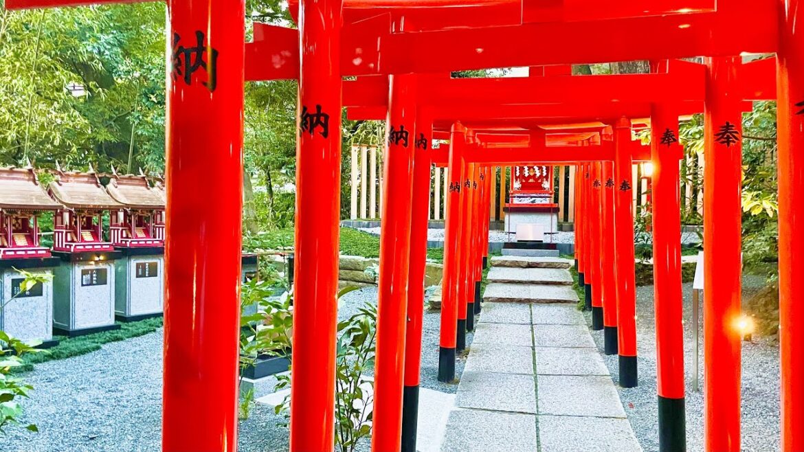 Trip to Atami Japan and Dance by Shrine Maiden at Kinomiya Shrine