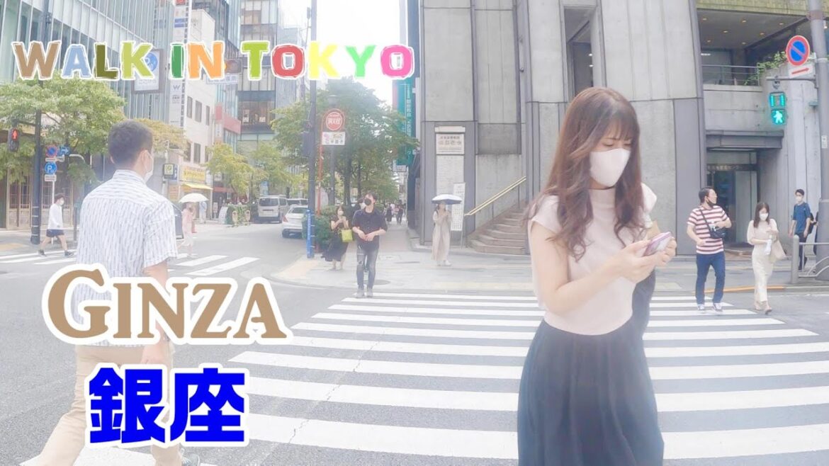 【4K Tokyo Walk】Ginza Walk　銀座散歩　긴자　กินซ่า【東京散歩】2022/9/11
