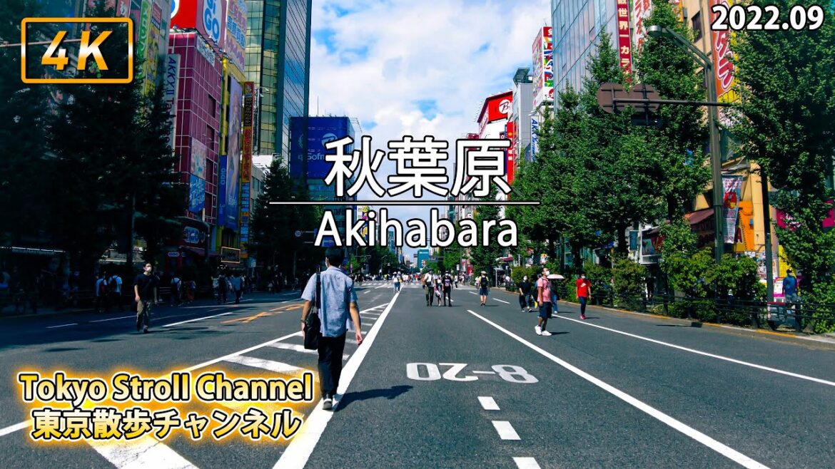 【4K・東京散歩】秋葉原 Akihabara　【Tokyo Stroll Channel】