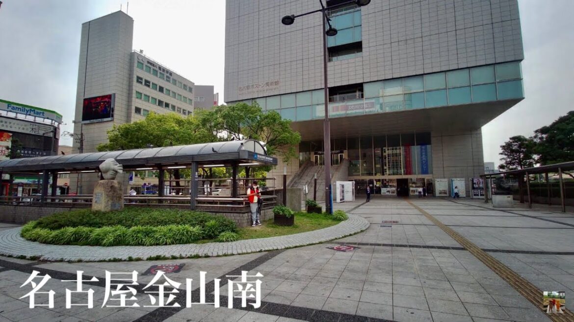 【4K】♫名古屋屈指のターミナル　金山総合駅南口周辺の散歩