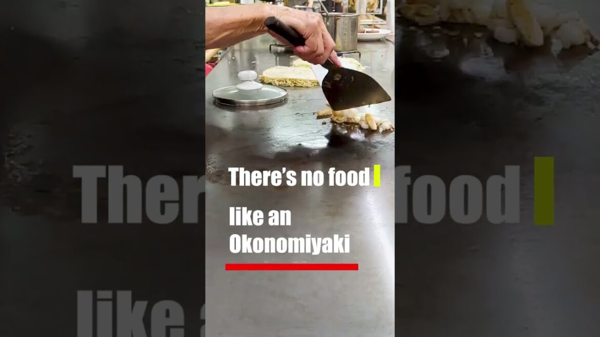 OKONOMIYAKI From A MASTER CHEF With Over 50 YEARS Experience in Hiroshima, Japan