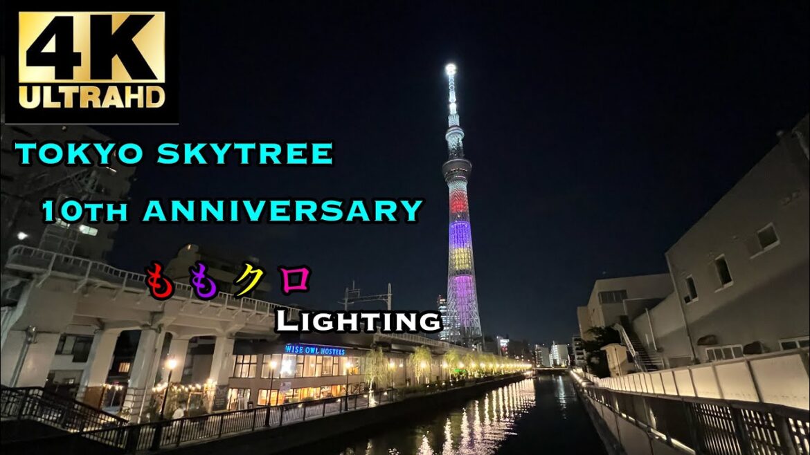 【4K】ももいろクローバーZ×TOKYO SKYTREE【Lighting】