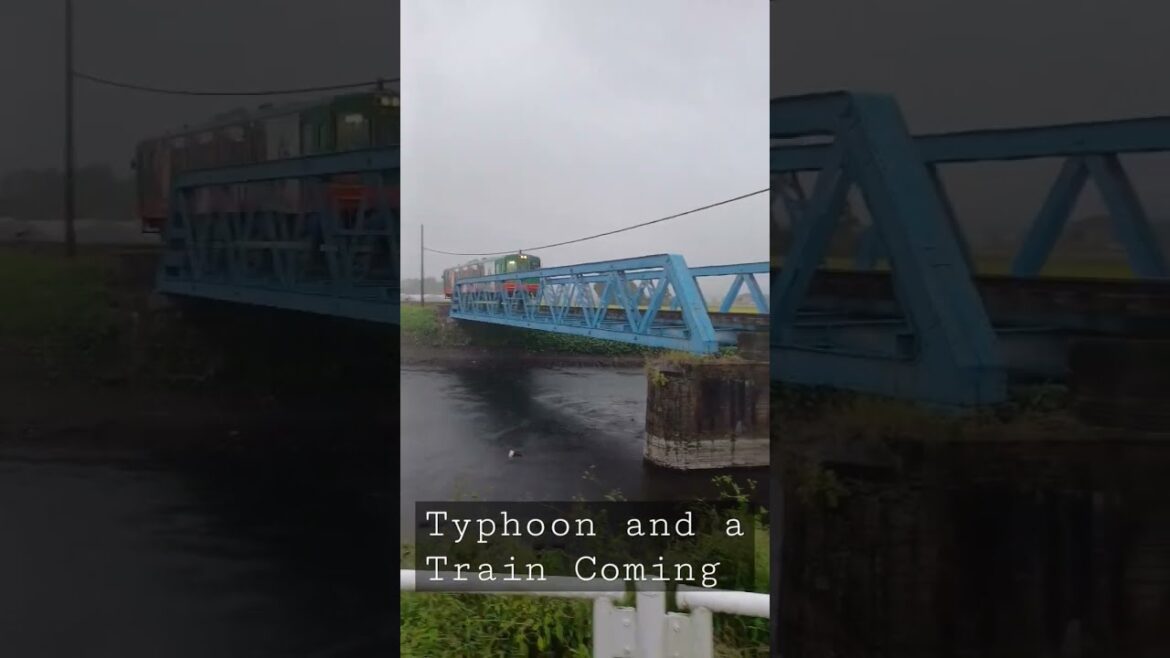 A Train and Typhoon Nanmadol coming at me A Train and Typhoon Nanmadol coming at me