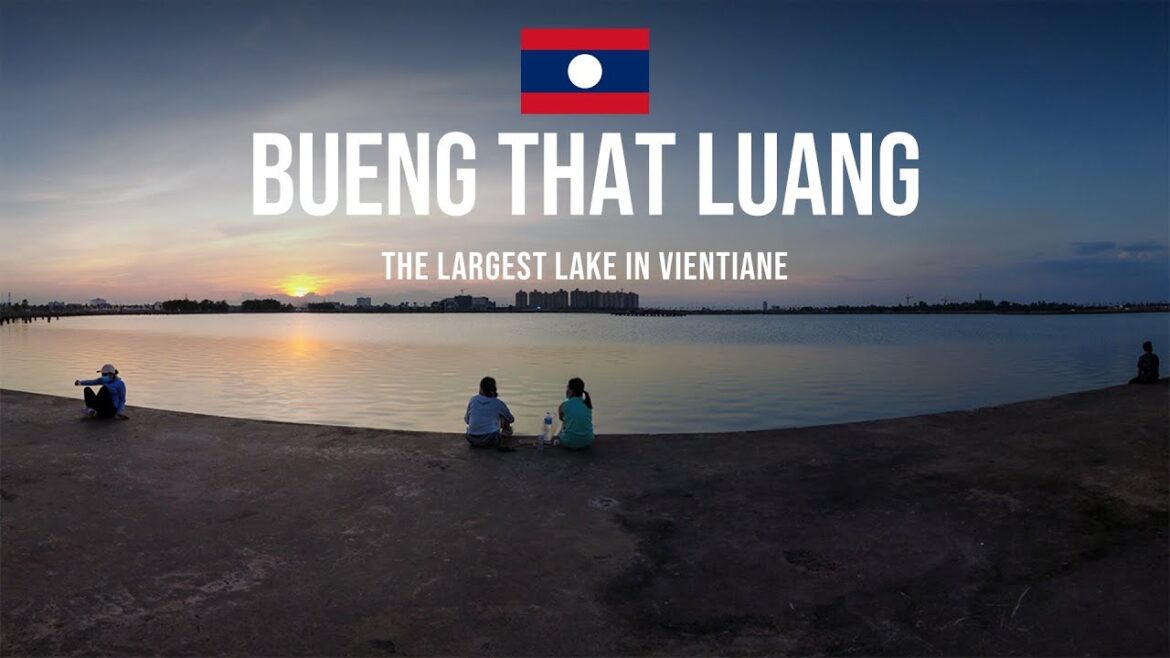 Walking around That Luang Lake, Vientiane, Laos | Virtual Walking Tour Walking around That Luang Lake, Vientiane, Laos | Virtual Walking Tour