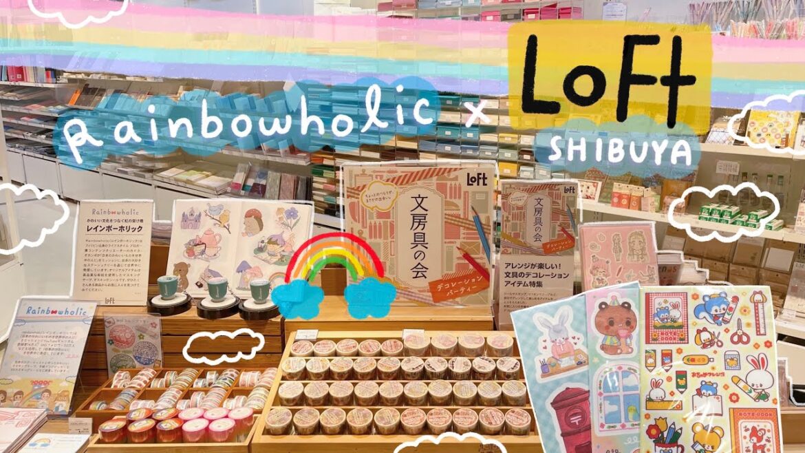 Rainbowholic Stationery Shop in LoFT Shibuya (a dream come true!) ๐ Rainbowholic Stationery Shop in LoFT Shibuya (a dream come true!) ๐