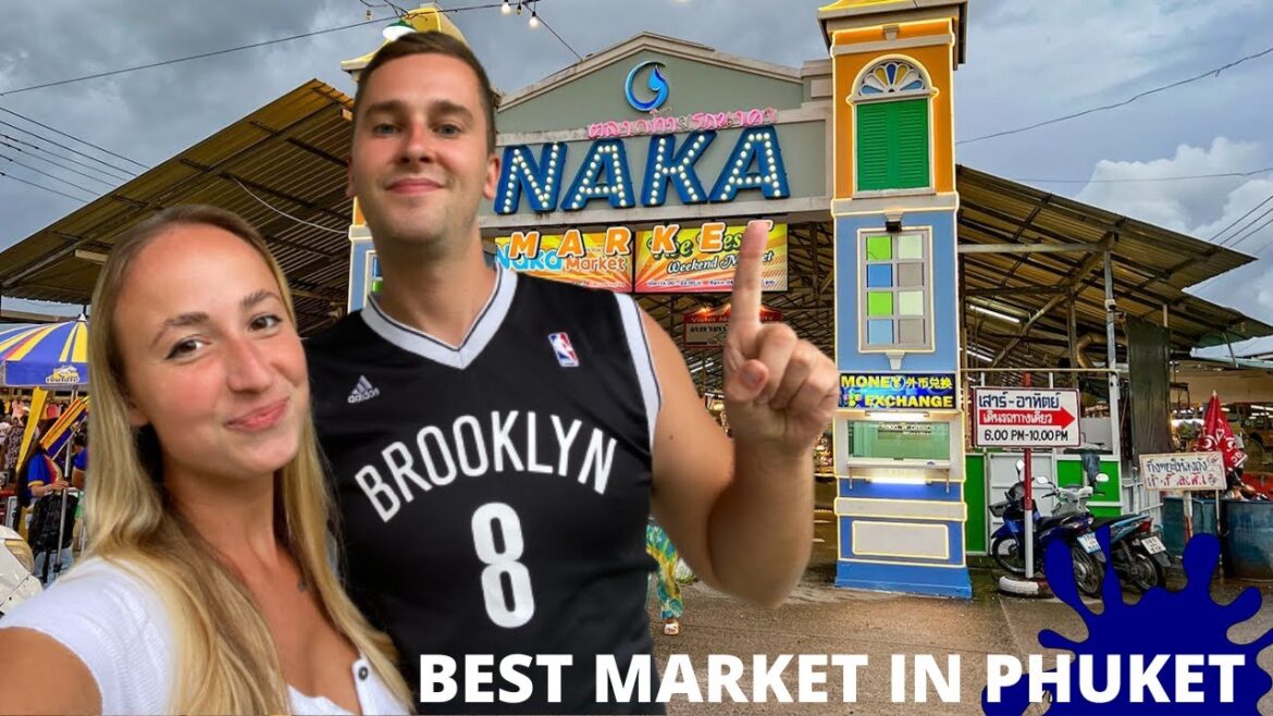 5€ NAKA MARKET street food challenge in Phuket / THAILAND 2022