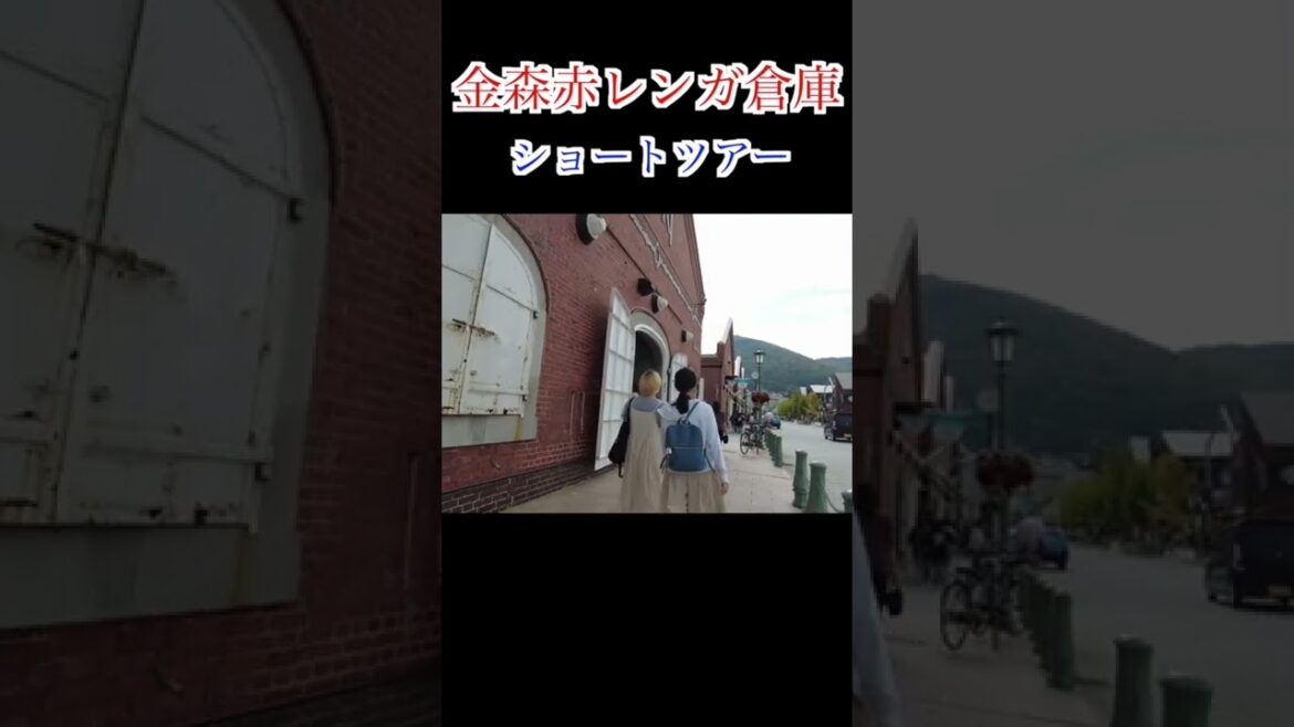 【北海道 函館】金森赤レンガ倉庫 ぶら歩き / 赤レンガ倉庫 北海道 ラッキーピエロ 観光 Japan Hokkaido Hakodate sightseeing #shorts