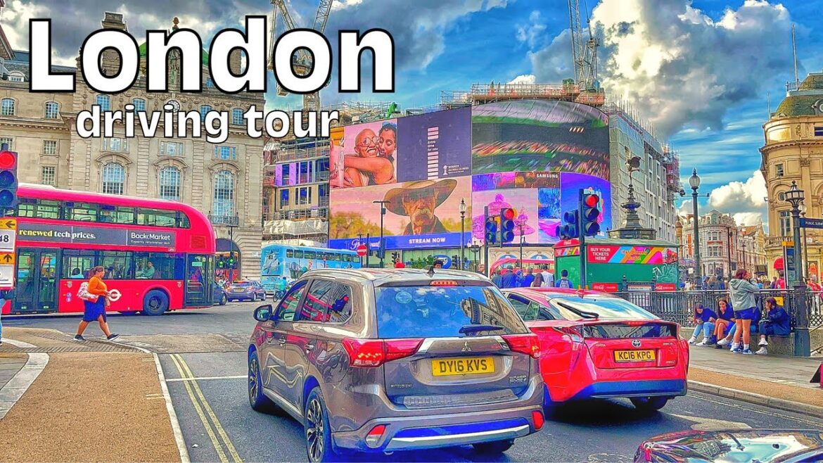 Driving downtown London | 4K HDR | England Driving Tour 2022 Driving downtown London | 4K HDR | England Driving Tour 2022