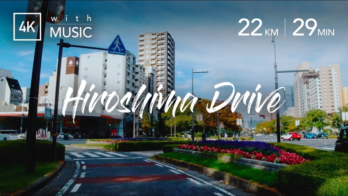 HIROSHIMA DRIVE | 広島市内から宮島口までドライブ [4K/60fps] Driving from Hiroshima City to Miyajima-guchi
