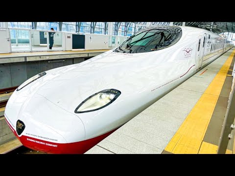 Happy Birthday🎉Newly Opened Japan Bullet Train Review “Kamome”Japan's Shortest Shinkansen|2022.9.23 Happy Birthday🎉Newly Opened Japan Bullet Train Review "Kamome"Japan's Shortest Shinkansen|2022.9.23