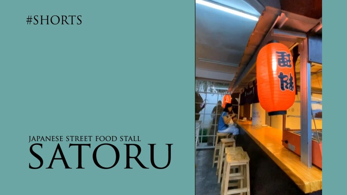 Satoru | The Newly Open Japanese Street Food Stall in Bogor Indonesia #shorts
