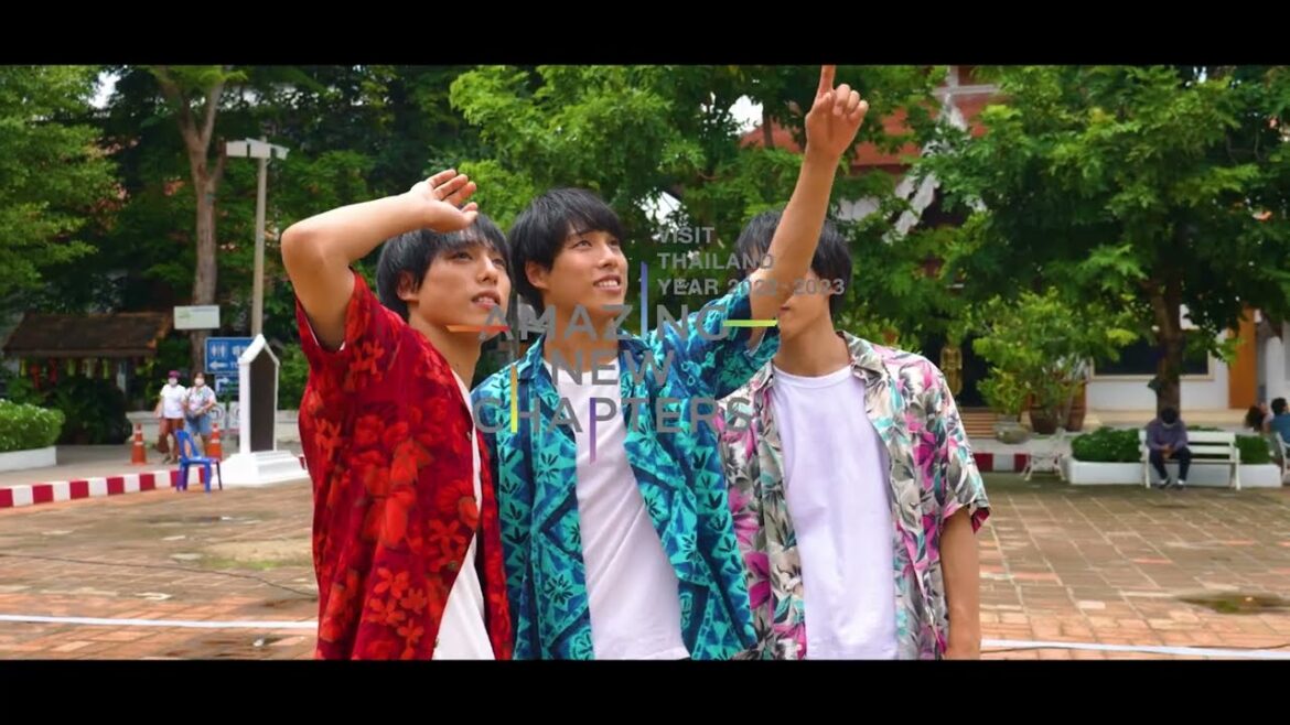 タイ観光大使「佐藤三兄弟」チェンマイ編