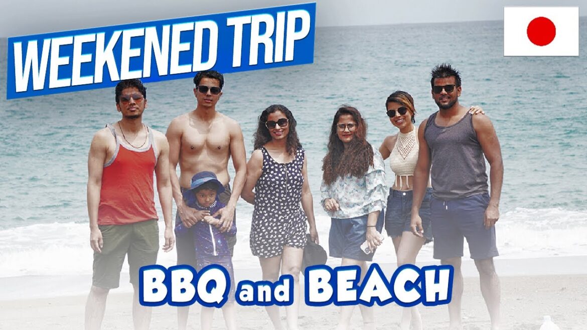 Weekend trip to BBQ and beach || Indian in Japan || Weekend trip to BBQ and beach || Indian in Japan ||