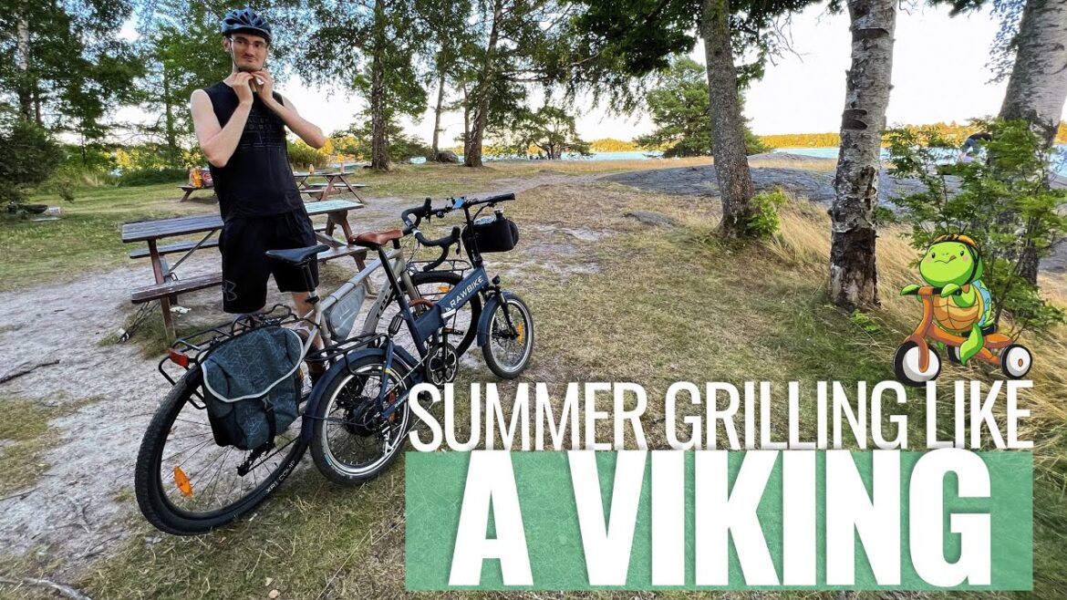 Best of Swedish life - Grilling at the Lake