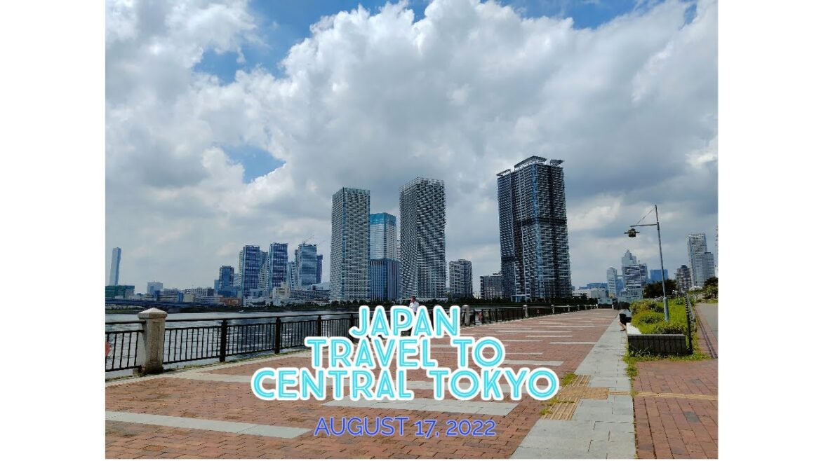 JAPAN EV NISSAN LEAF TRAVEL TO CENTRAL TOKYO AUGUST 17,2022