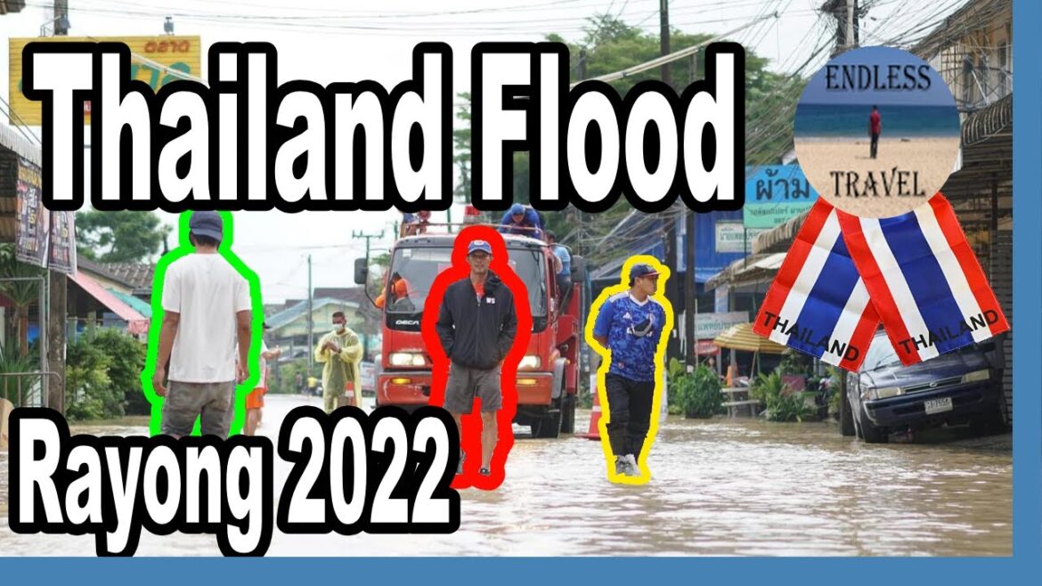 🇹🇭 How bad was the Thailand flood in Rayong in 2022!