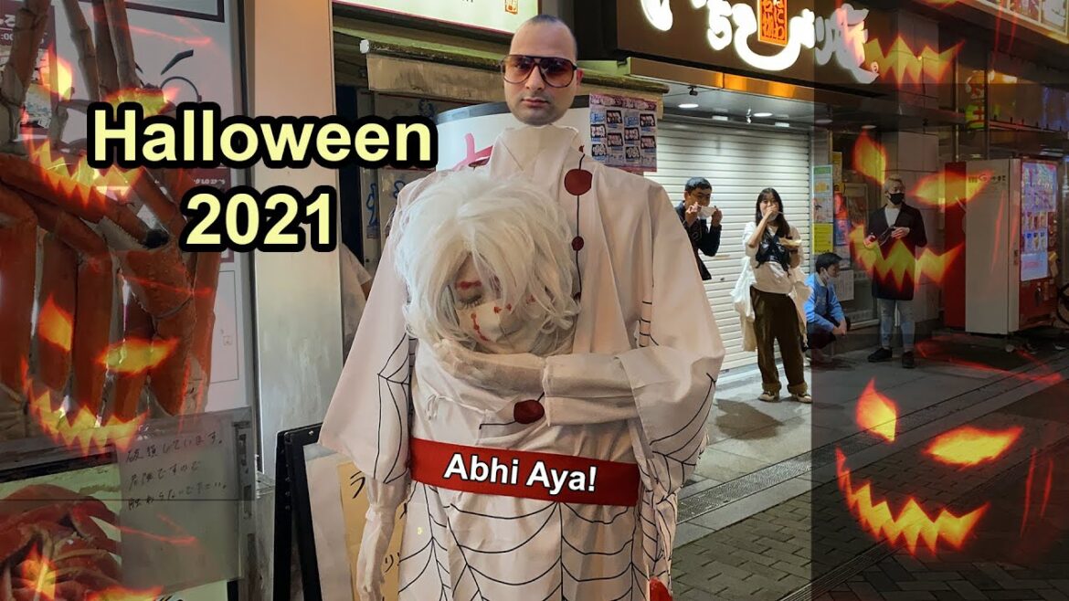 HALLOWEEN 2021 | Osaka Japan | Abhi Aya! HALLOWEEN 2021 | Osaka Japan | Abhi Aya!