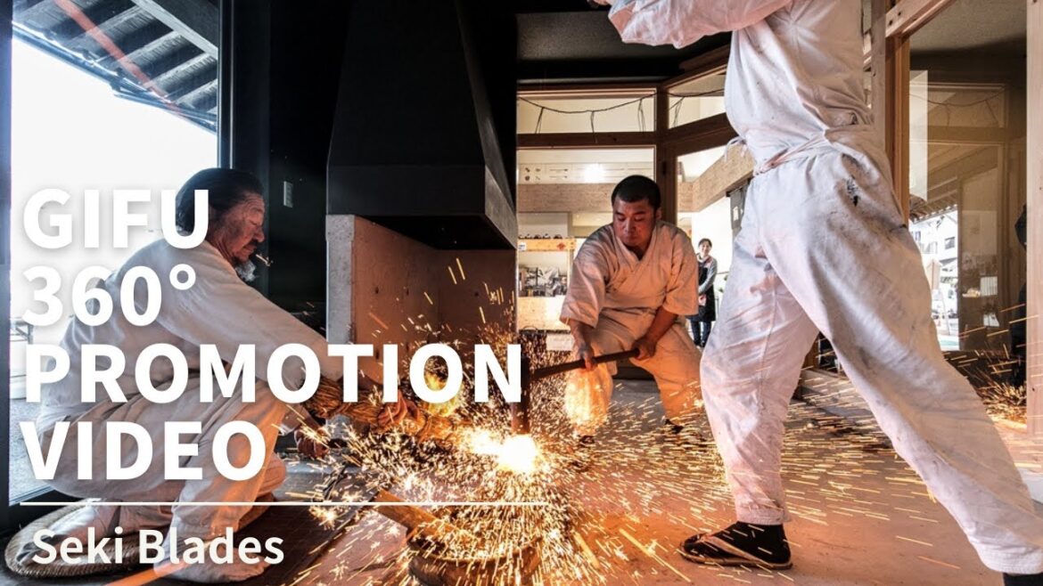 Discovering the famous Seki Blades, Gifu | Japan 360º VR TOUR
