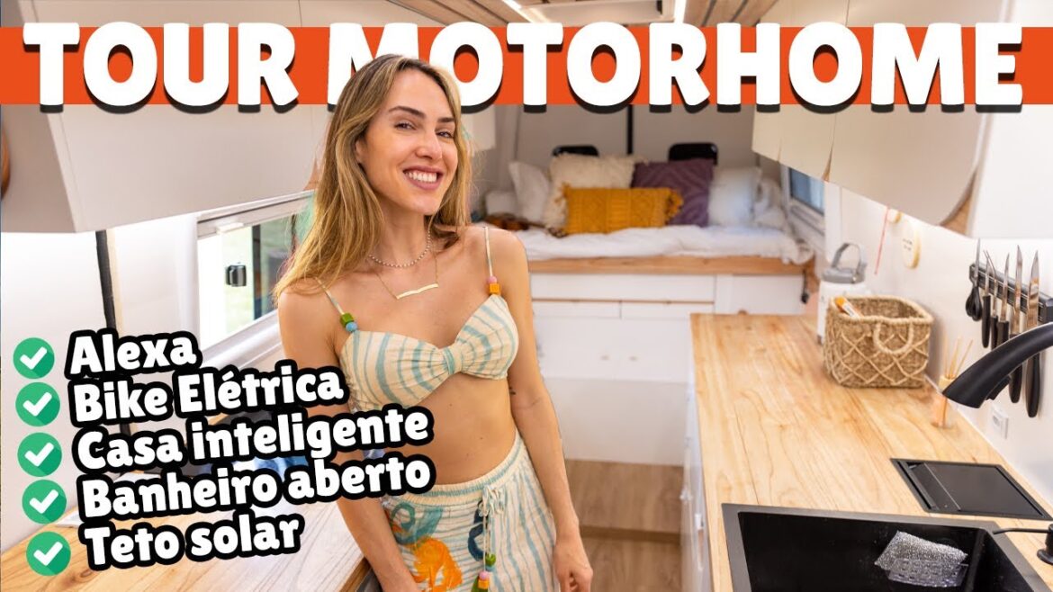 TOUR MOTORHOME SPRINTER COM MELHOR APROVEITAMENTO DE ESPAÇO TOUR MOTORHOME SPRINTER COM MELHOR APROVEITAMENTO DE ESPAÇO