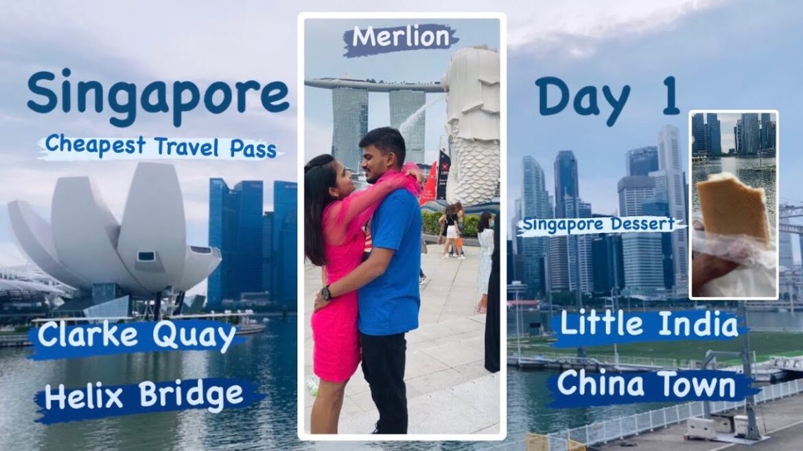 SINGAPORE VLOG 2022 | We covered famous spots in Singapore by MRT | BUDGET TRAVEL | Singapore Day 1