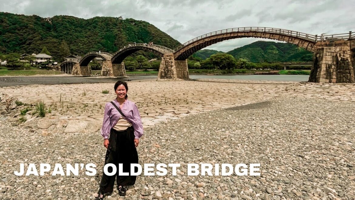 Summer Trip Day4:Kintai Bridge is one of the oldest bridge of Japan at Yamaguchi