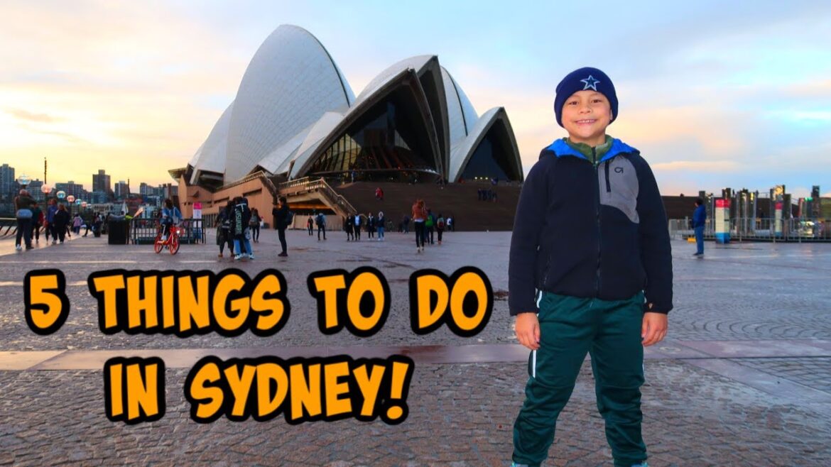 5 THINGS TO DO IN SYDNEY, AUSTRALIA