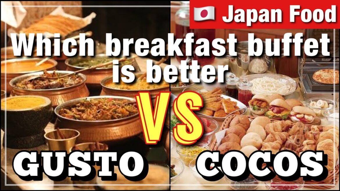 Which breakfast buffet is better in JAPAN - Restaurant COCOS vs GUSTO [Travel the World]