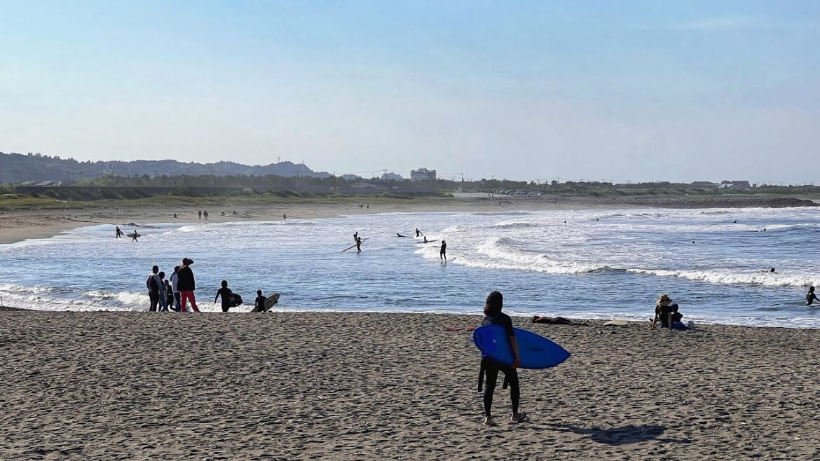 Live Japan Walk 🏄 Kujukuri Beach, Chiba