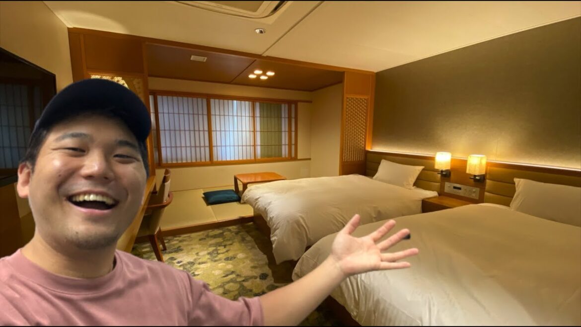 Staying in FIRST CLASS Overnight Japanese Ferry