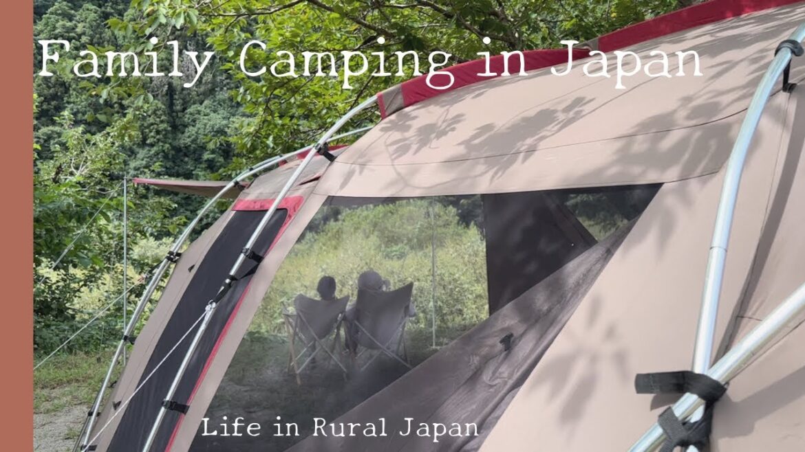 Life in Rural Japan | Family Camping in Japan | 🏕️enjoy early autumn