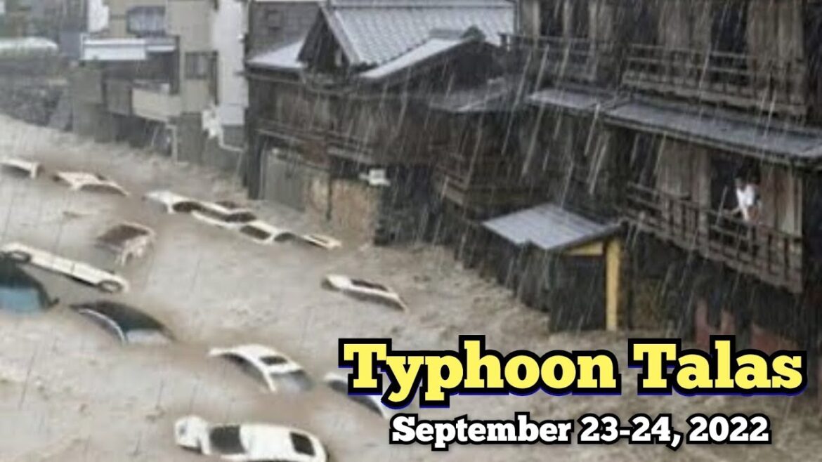 Tokyo, Japan, get ready! Typhoon Talas is approaching! Flooding in Shizuoka! 🇯🇵台風15号 静岡 大雨