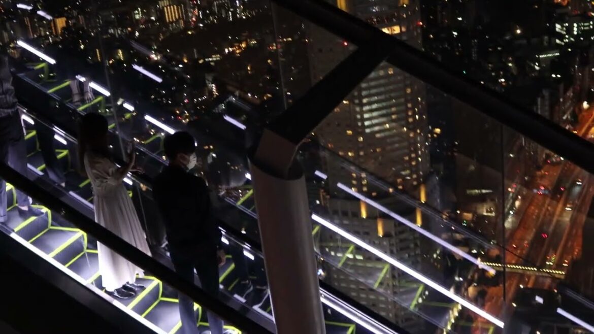 4K Escalator of Tokyo Shibuya Sky – 渋谷スカイ | Japan Walking  #japan #walk #tokyo #4k #travel #shorts 4K Escalator of Tokyo Shibuya Sky - 渋谷スカイ | Japan Walking  #japan #walk #tokyo #4k #travel #shorts