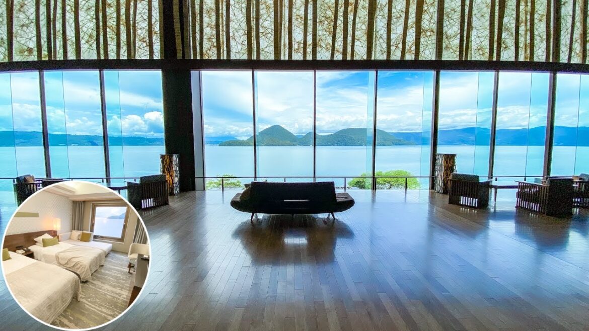 Dreamy Japanese Hotel where you can relax by Stunning view🗻♨️ | Toya SunPalace Resort & Spa
