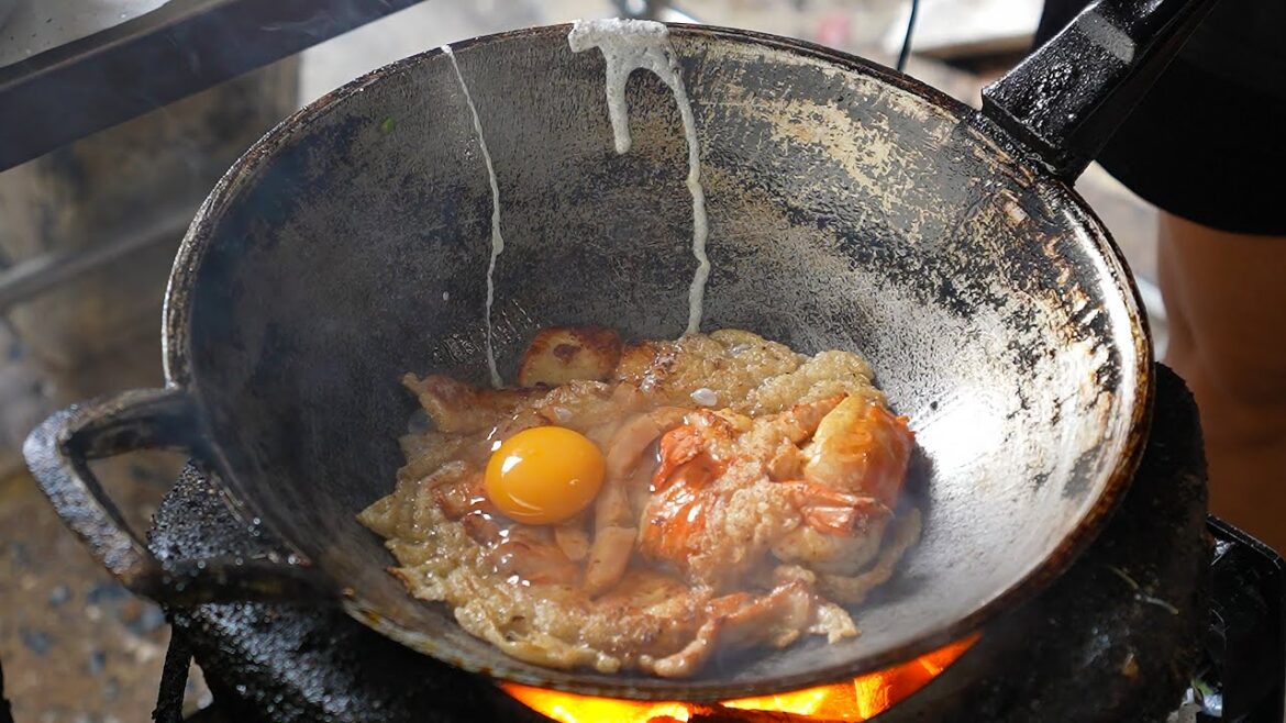 Fried Crispy Noodles - Famous Thai Street Food