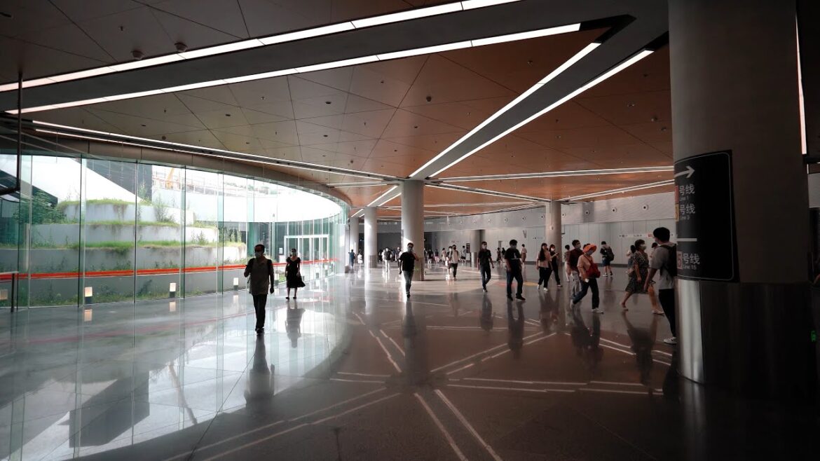 【Shanghai Walking Tour 】Shanghai South Railway Station 【4K】CHINA