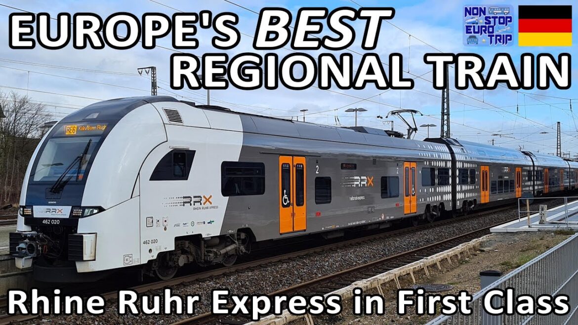 EUROPE'S BEST REGIONAL TRAIN / NATIONAL EXPRESS RHINE RUHR EXPRESS REVIEW