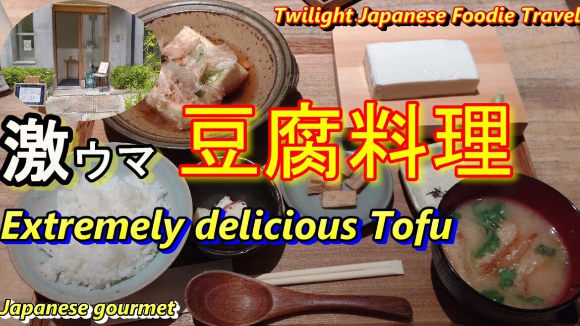 絶品豆腐ランチ【大阪本町】行列の絶えない人気店！「豆腐料理 空野 南船場店」大阪名店巡り ＃107 Japanese food Tofu 大阪グルメ 大阪ランチ 本町ランチ 和食ランチ 大阪観光