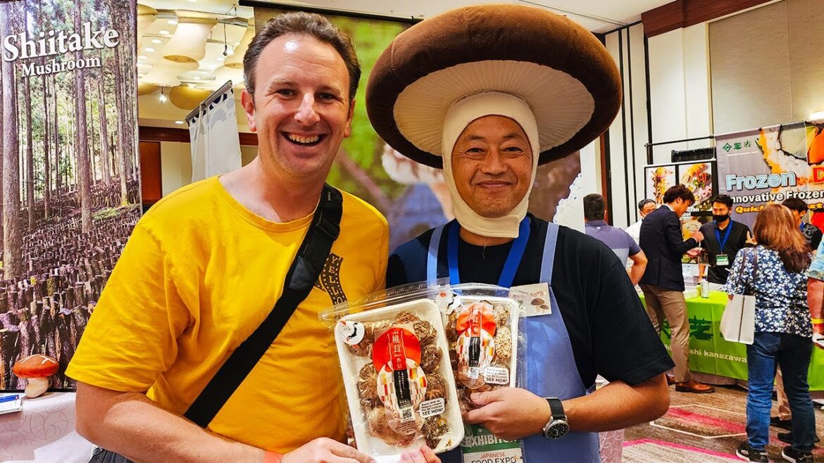 EATING JAPANESE DELICACIES at the Japanese Food Expo 2022