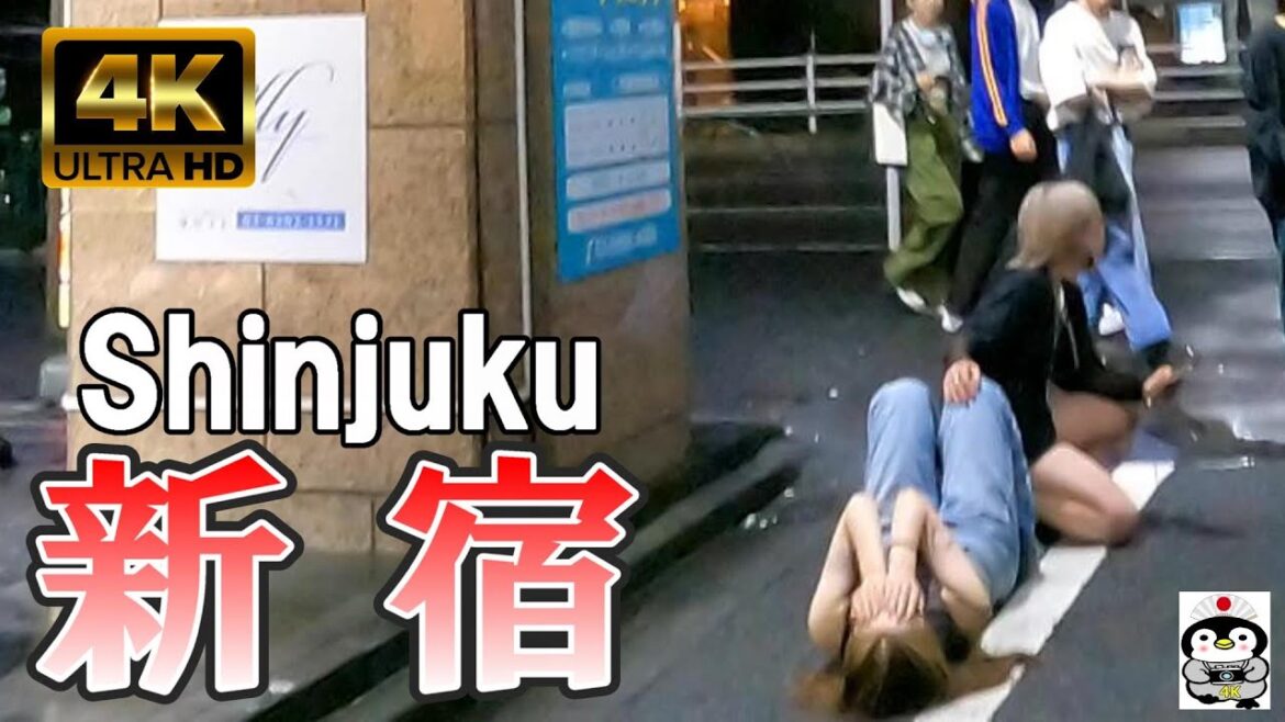 【4K Japan】眠らない街 日曜日 早朝の新宿『Sunday morning in Shinjuku City that never sleeps 』