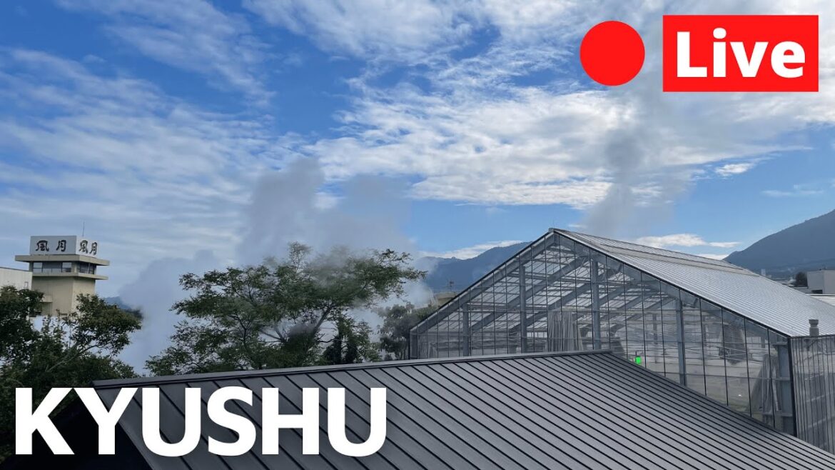 Japan LIVE Exploring Beppu Onsen Town