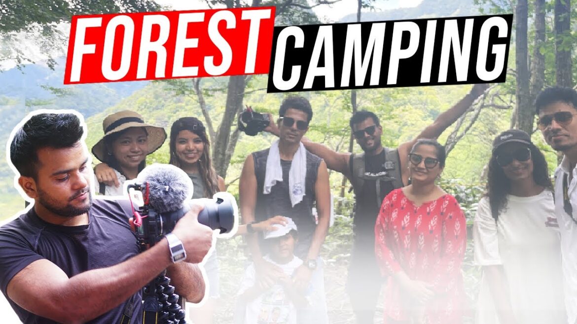Forest camping in japan II Vlog II Indians in Japan II